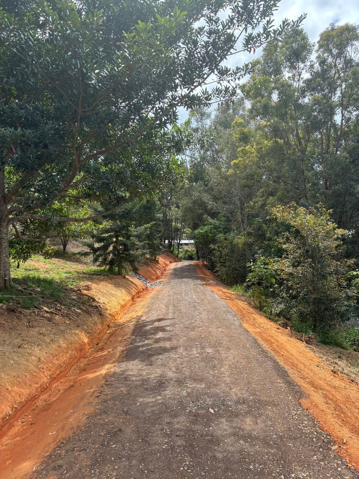 Rock culvert crossing